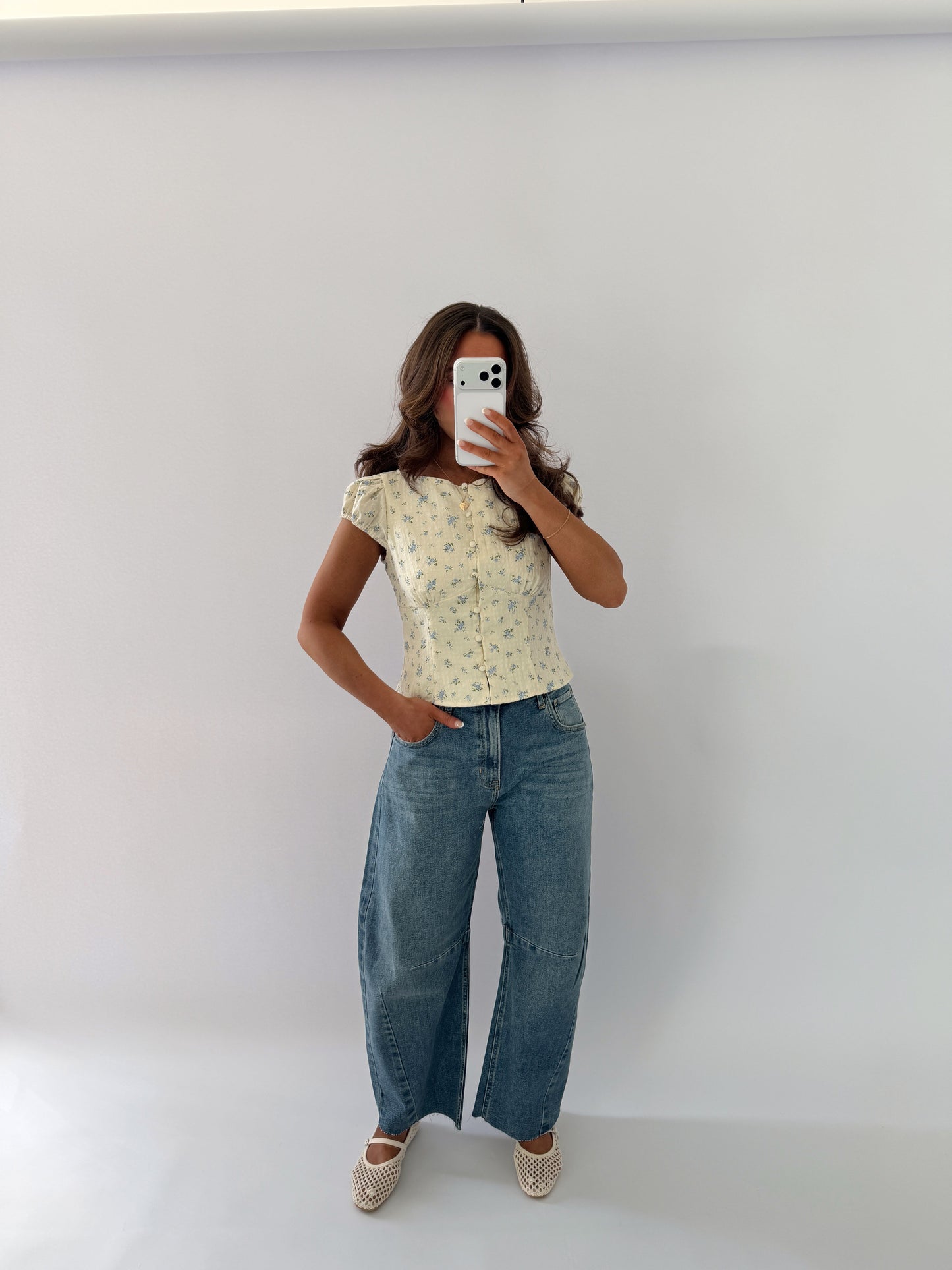π Lemon Blueberry Vintage Blouse RESTOCK 2 weeks
