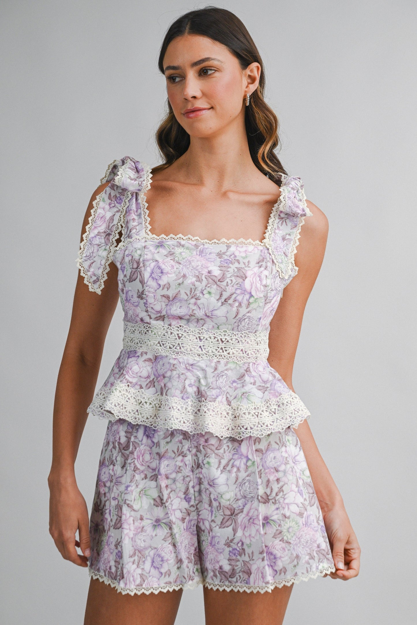 Lilac Garden Floral Set (arrives next week )
