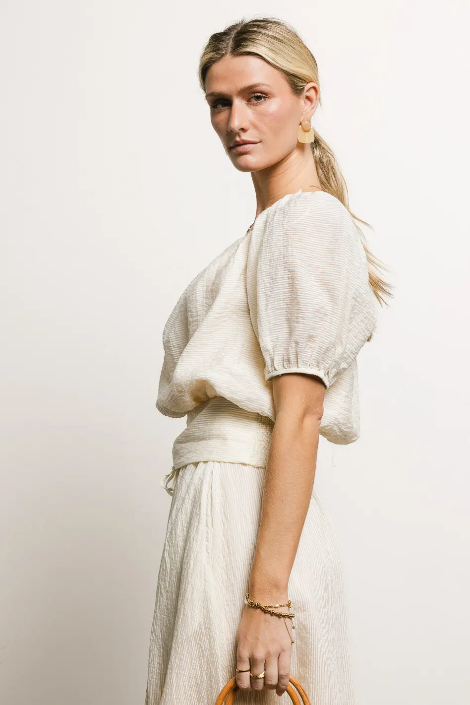 Caroline Striped Blouse - FINAL SALE
