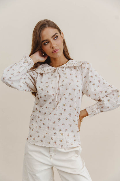 Destiny Ruffled Top - FINAL SALE