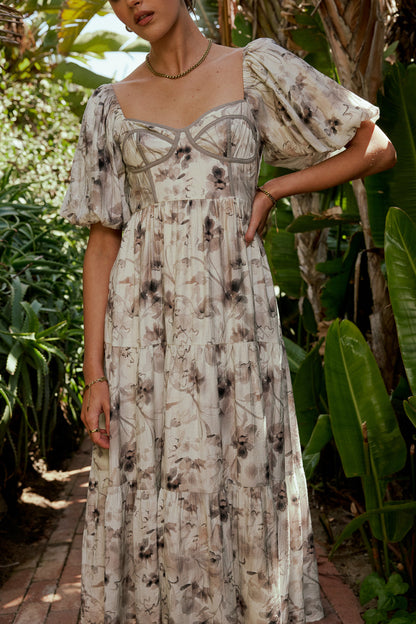 Gaudria Floral Maxi Dress - FINAL SALE
