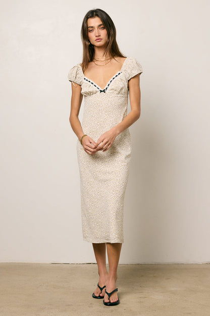 Elena Floral Midi Dress - FINAL SALE