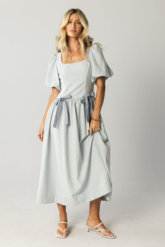 Elyse Gingham Maxi Dress - FINAL SALE