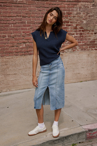 Aylin Sweater in Navy - FINAL SALE
