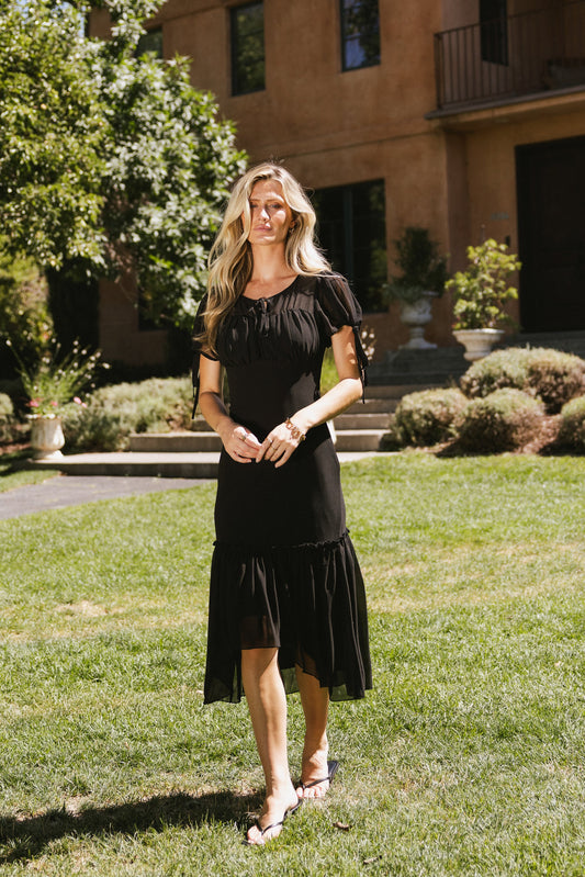 Dallas Sheer Midi Dress - FINAL SALE