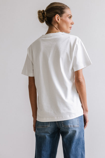 Chance Tee in White