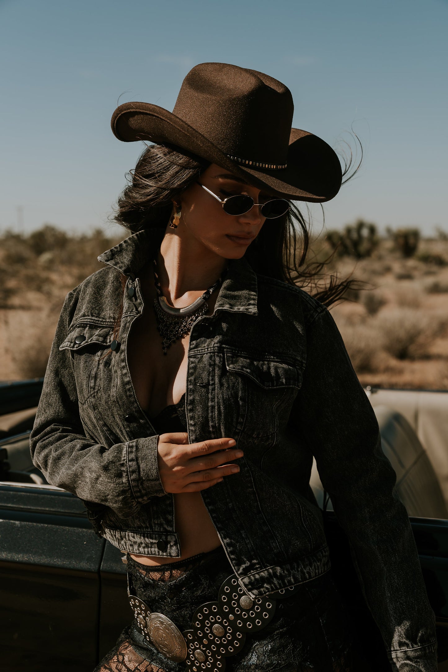 Cassie Western Hat