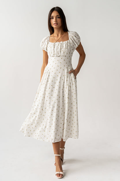 Freda Floral Maxi Dress