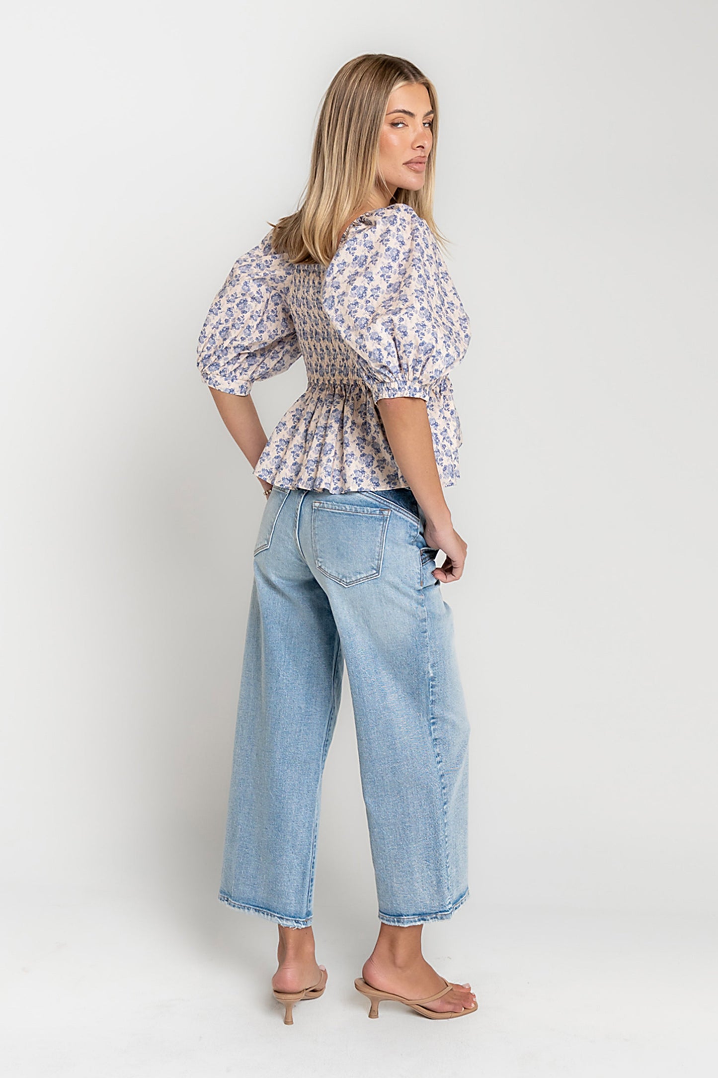 Andrea Peplum Blouse