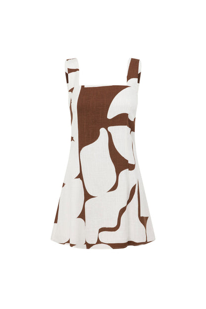 SAMPLE-Ellis Dress - Sunroom Chocolate
