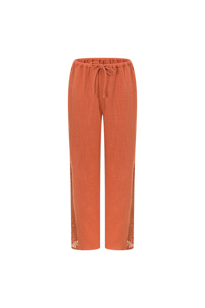 SAMPLE-Dita Pants - Blood Orange