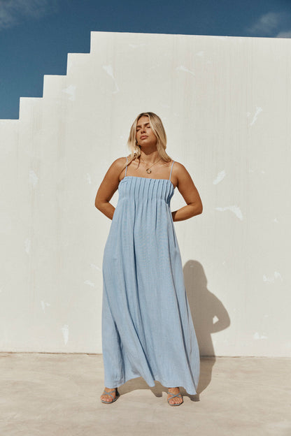 SAMPLE-Ada Dress - Blue