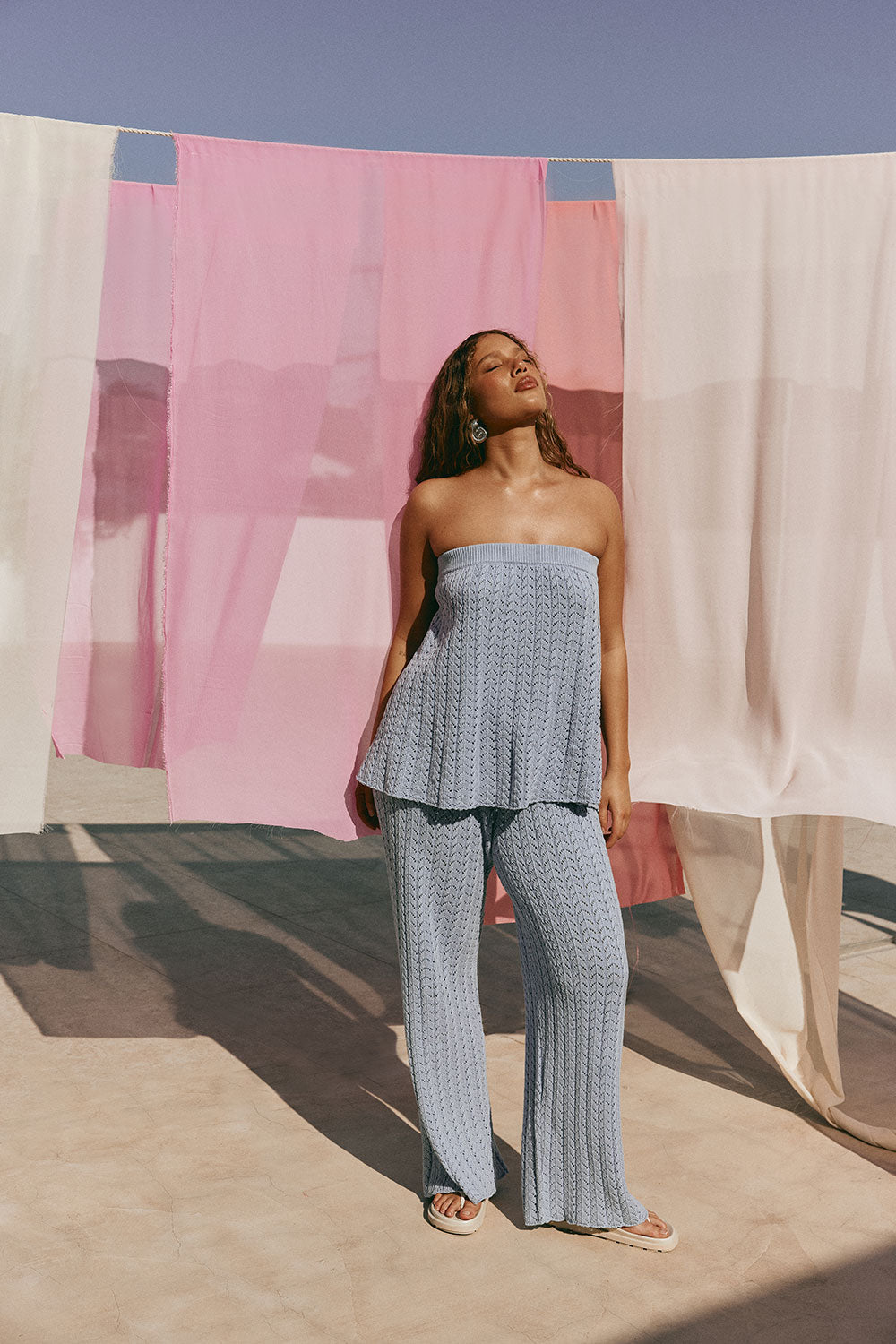 Athena Top - Blue