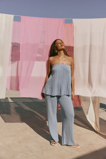 Athena Top - Blue