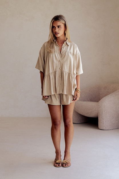 Luna Top - Beige