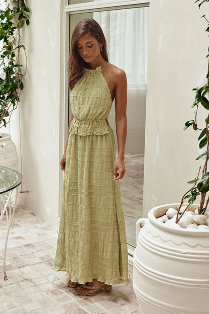 SAMPLE-Cabo Dress - Green
