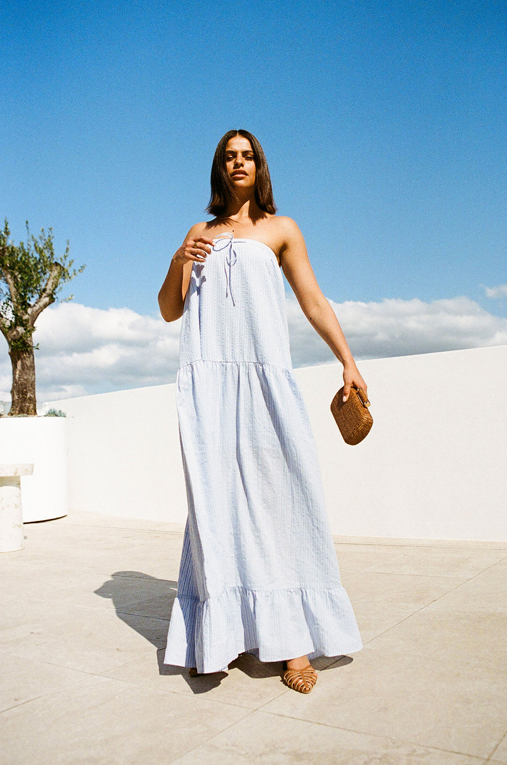 Bella Dress - Blue