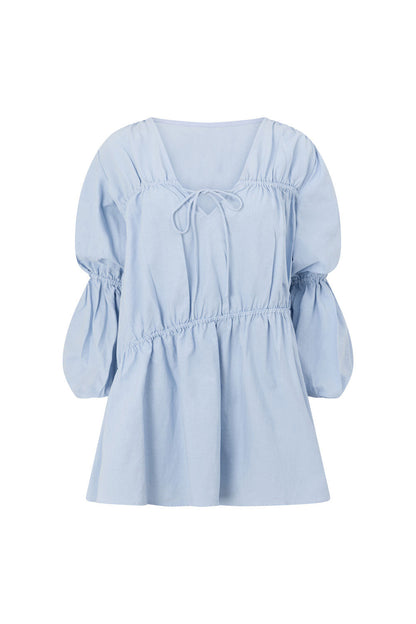 SAMPLE-Ava Dress - Blue