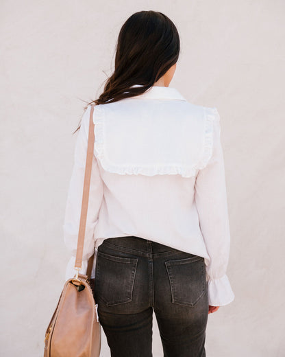 Carnation Cotton Embroidered Poplin Shirt