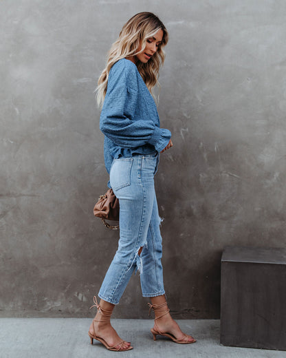Castle Textured Billowed Blouse