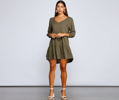 Effortless Vibes Babydoll Dress