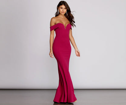 Emerson Formal Lattice Mermaid Dress