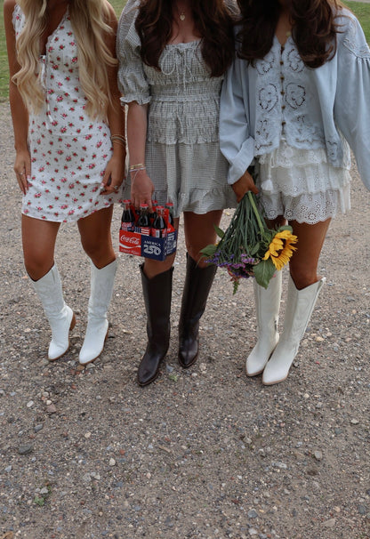 Bay Breeze Gingham Mini Dress RESTOCK