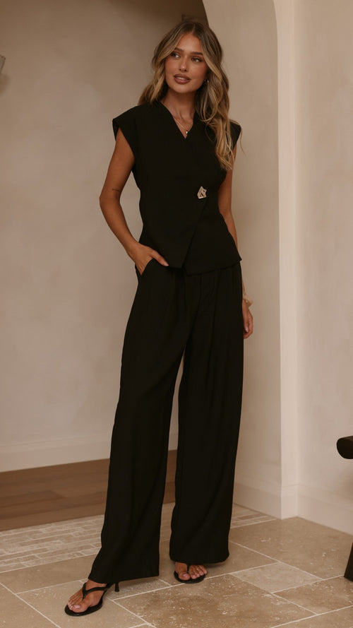 Zahira Pants - Black