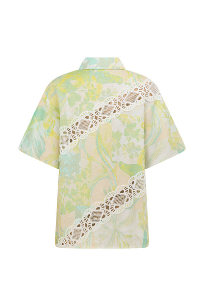 SAMPLE-Aquila Top - Fiore Festivo