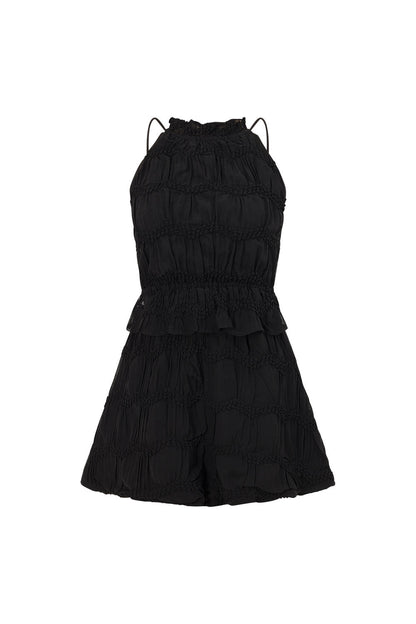 SAMPLE-Adira Playsuit - Black
