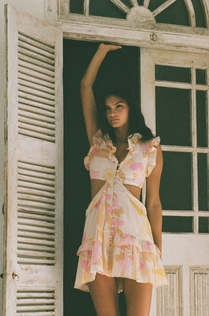 SAMPLE-Evaia Frill Dress