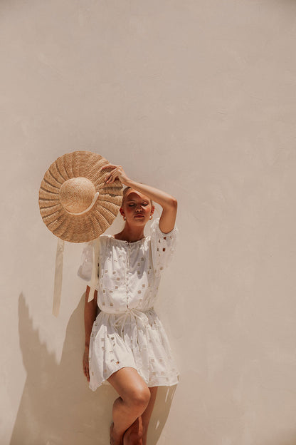 Jayde Dress - Cutwork